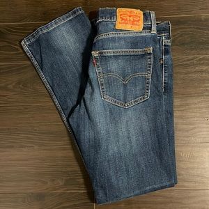 Mens Levi’s 32/32 527 bootcut medium wash
